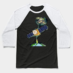 Alien and Satellite, and the Girl Baseball T-Shirt